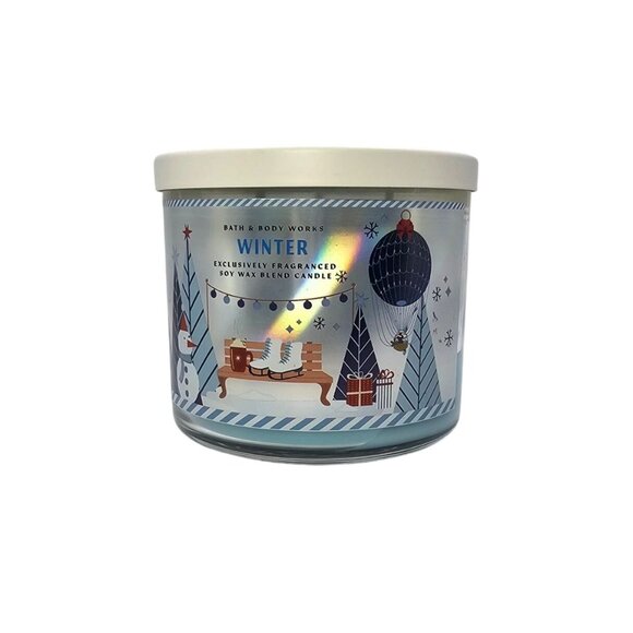 Bath & Body Works Winter 14.5 Oz 3-Wick Candle - Picture 4 of 6